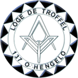 Logo van vrijmetselaarsloge De Troffel (nr. 137)