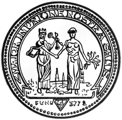 Logo van vrijmetselaarsloge L'Union Provinciale (nr. 17)