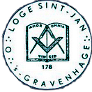 Logo van vrijmetselaarsloge Sint Jan (nr. 178)