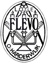 Logo van vrijmetselaarsloge Flevo (nr. 232)