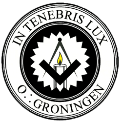 Logo van vrijmetselaarsloge In Tenebris Lux (nr. 264)