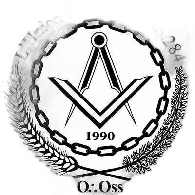Logo van vrijmetselaarsloge L'Union Fraternelle (nr. 284)