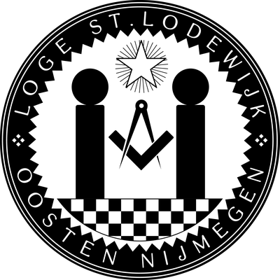 Logo van vrijmetselaarsloge St. Lodewijk (nr. 3)