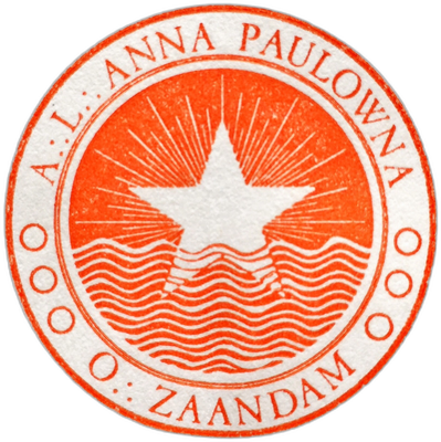Logo van vrijmetselaarsloge Anna Paulowna (nr. 39)
