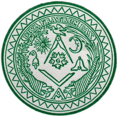 Logo van vrijmetselaarsloge La Paix (nr. 4)