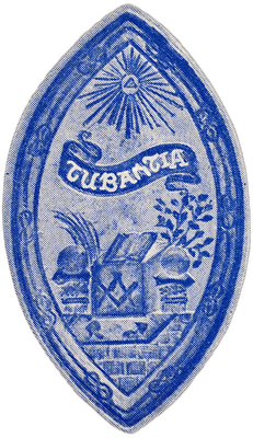 Logo van vrijmetselaarsloge Tubantia (nr. 81)
